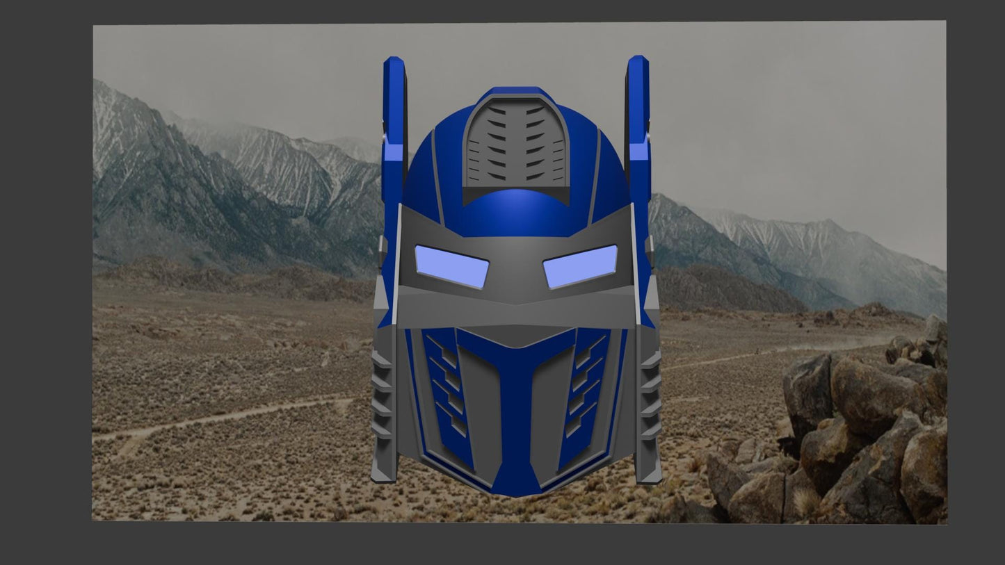 Optimus Prime Helmet File