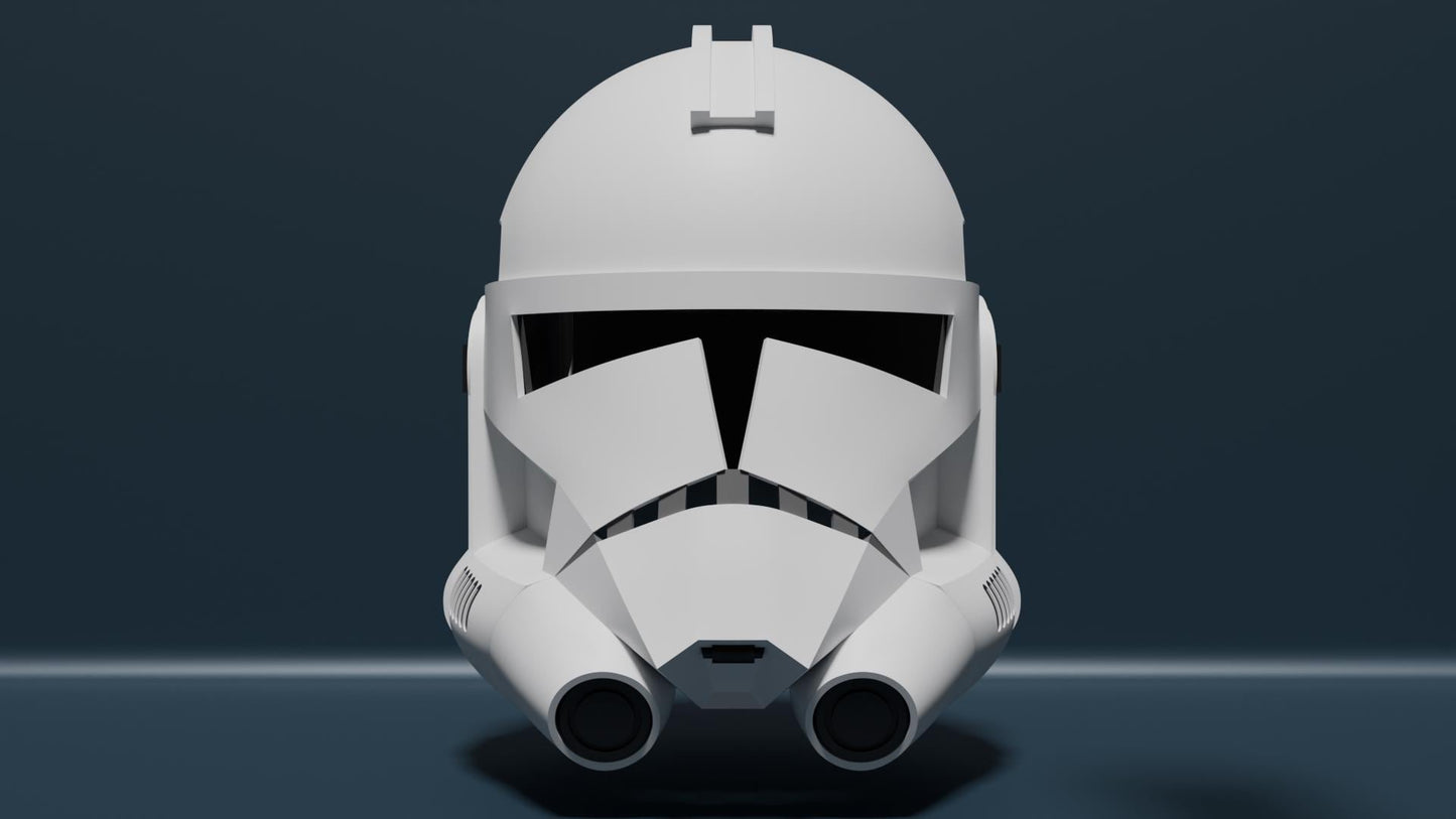 Animated Phase 2 Clone Trooper Helmet Files